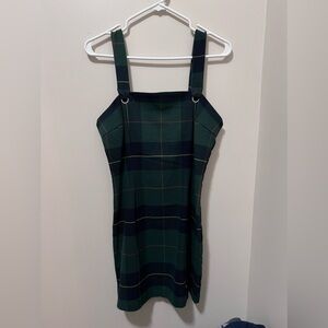 Green Plaid Dress